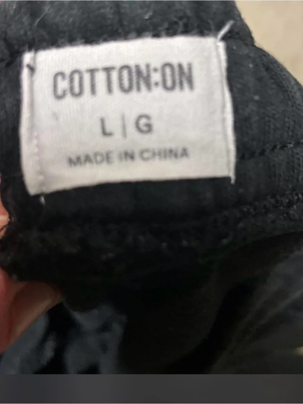 Women’s Black Cotton On Sweatpants
